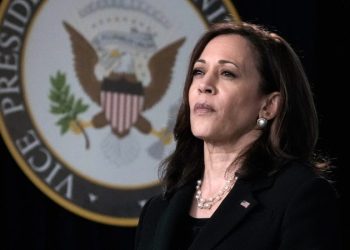 Harris is speaking. This time, she isn’t bending to Biden’s bullies